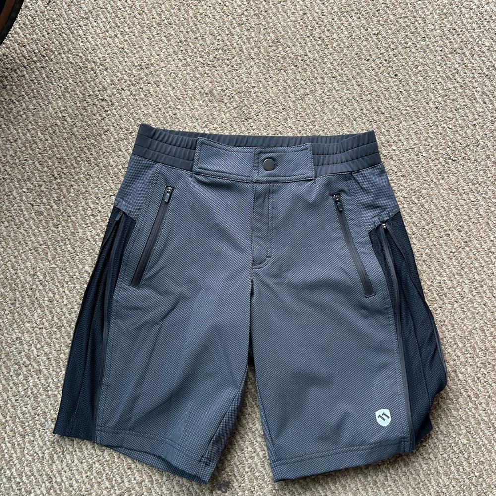Womens Gray Performance Shorts